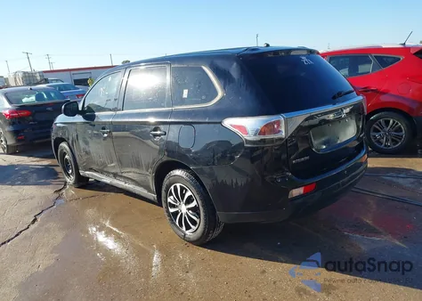 2014 Mitsubishi Outlander Es from USA, damaged, VIN JA4AD2A38EZ006686